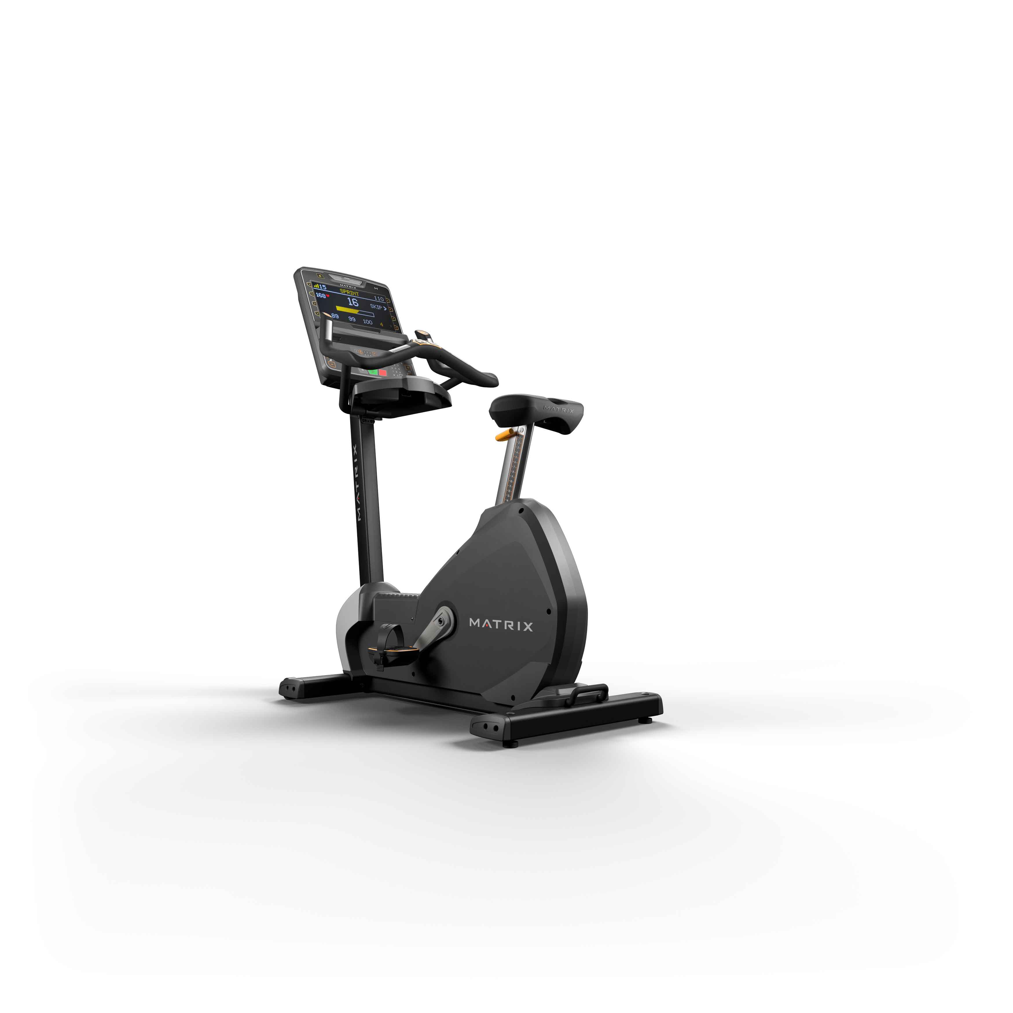 Matrix Fitness Вертикальный велоэргометр Performance с консолью Premium LED