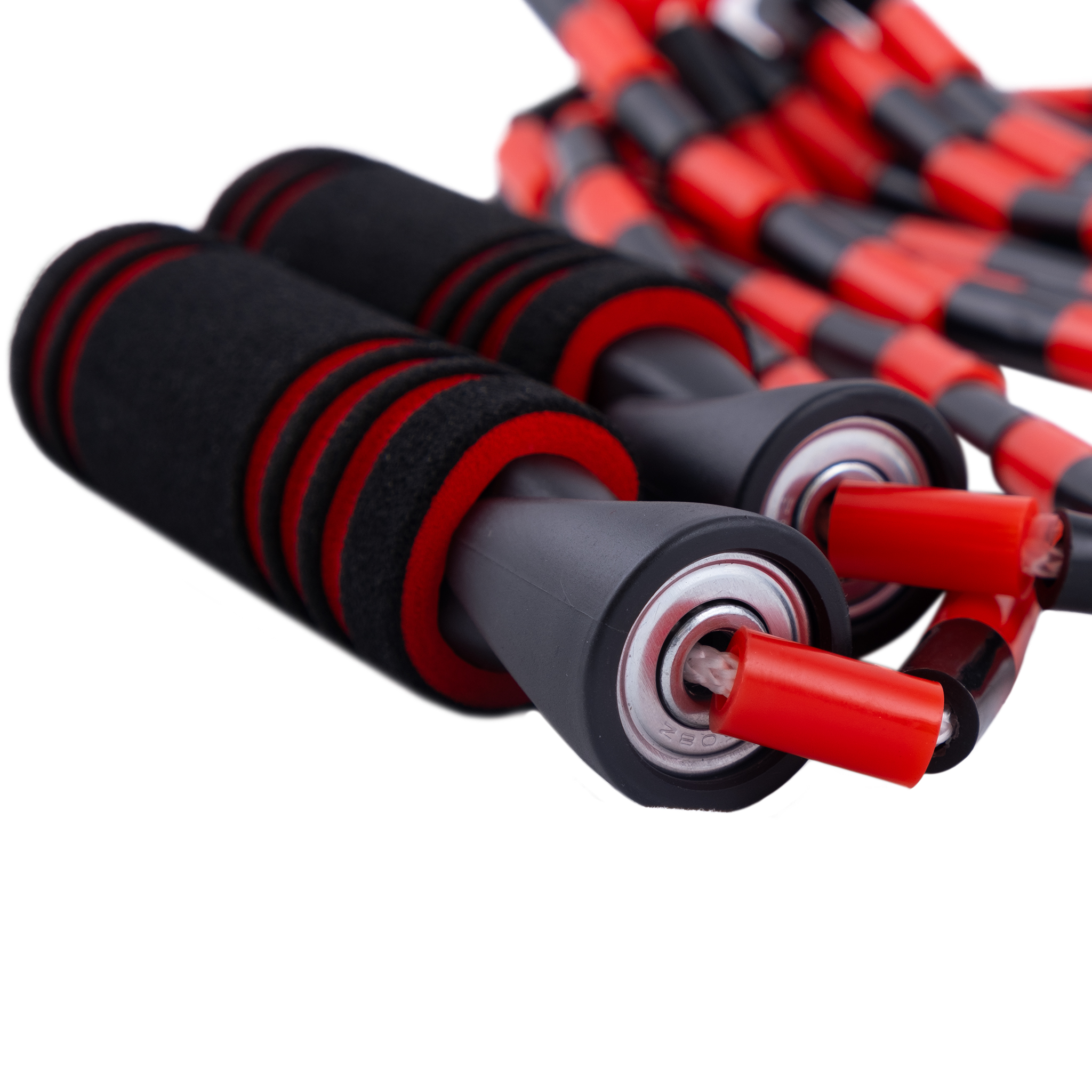 Скакалка скоростная в оплетке PRCTZ BEADED PLASTIC JUMP ROPE, 275 см.