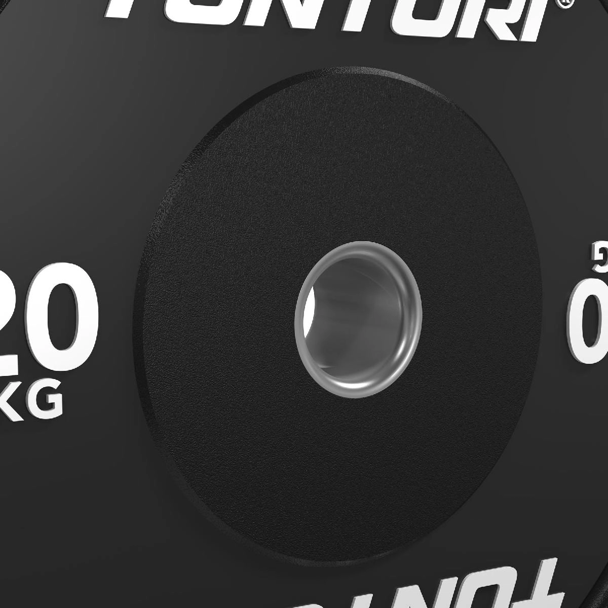 Диск бамперный Tunturi Platinum, черный, 20 кг