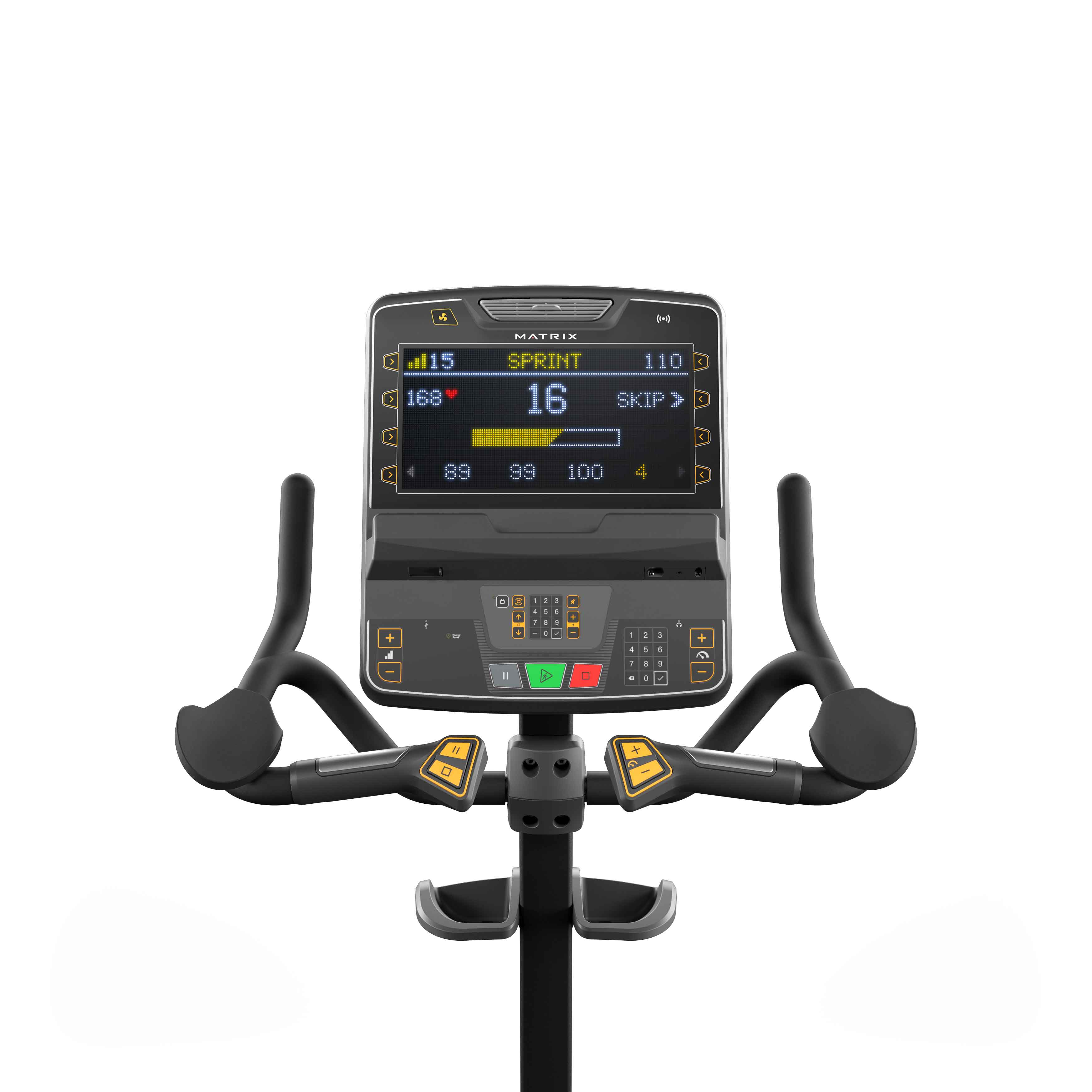 Matrix Fitness Вертикальный велоэргометр Endurance с консолью Premium LED
