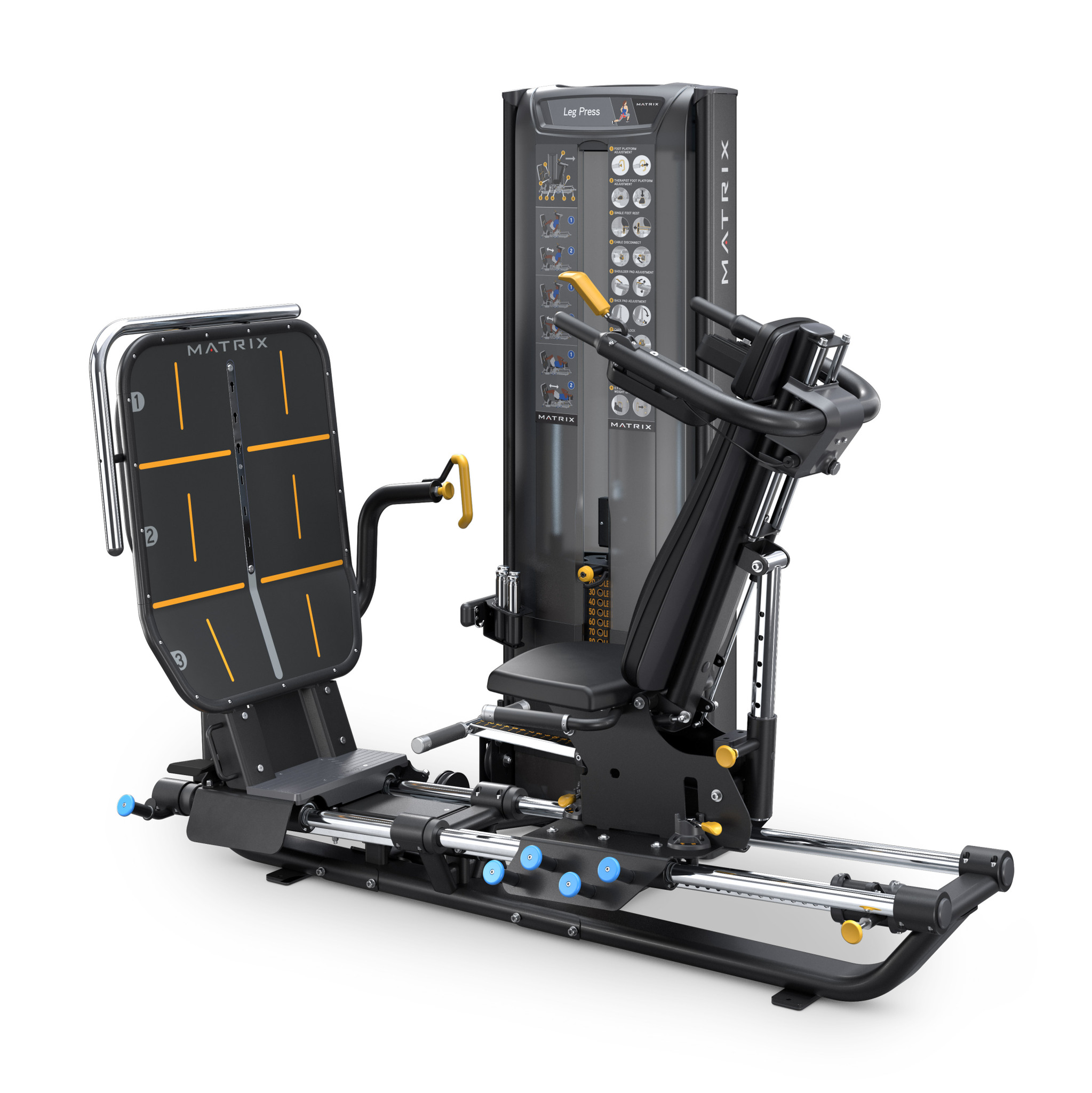 Matrix Fitness Жим ногами для реабилитации Versa