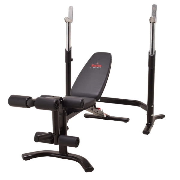 Многофункциональная силовая скамья Smith WB270 со стойками под штангу