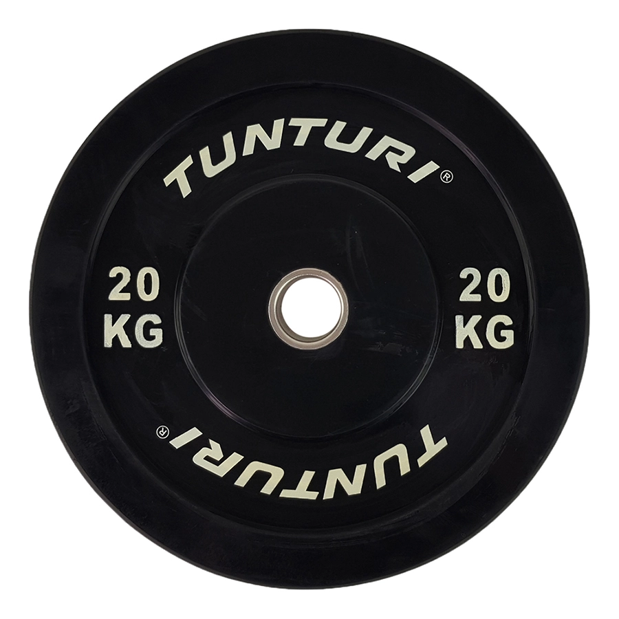 Диск бамперный Tunturi 20 кг черный
