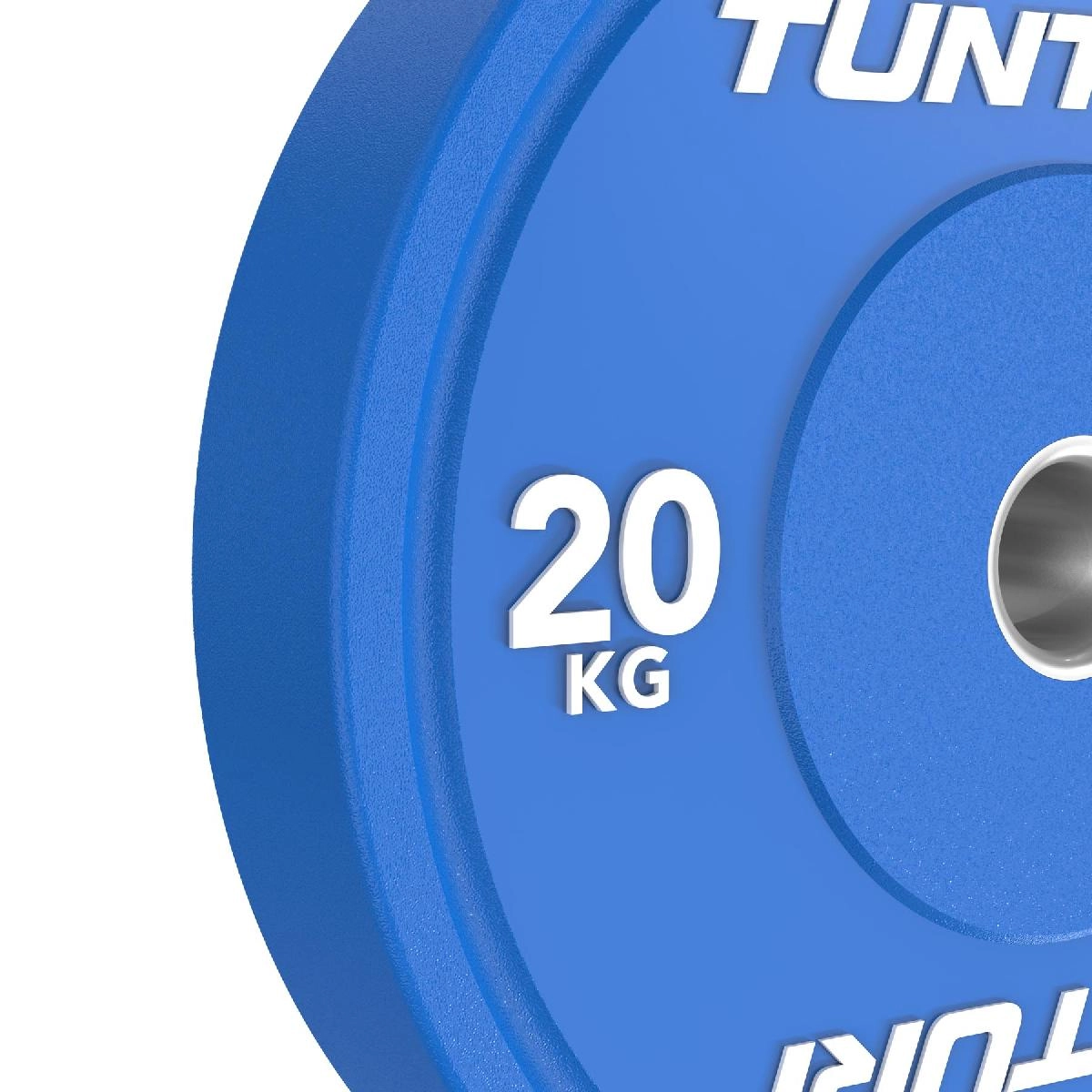Диск бамперный Tunturi Platinum, синий, 20 кг
