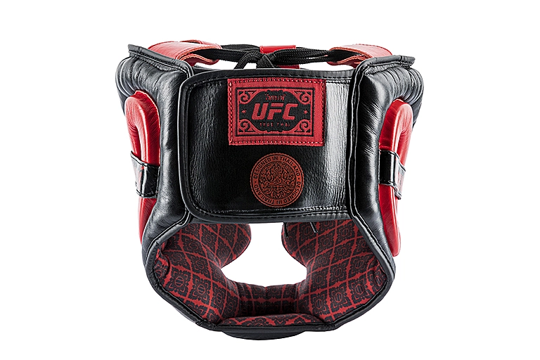 UFC Premium True Thai Шлем для бокса, цвет черный, размер L