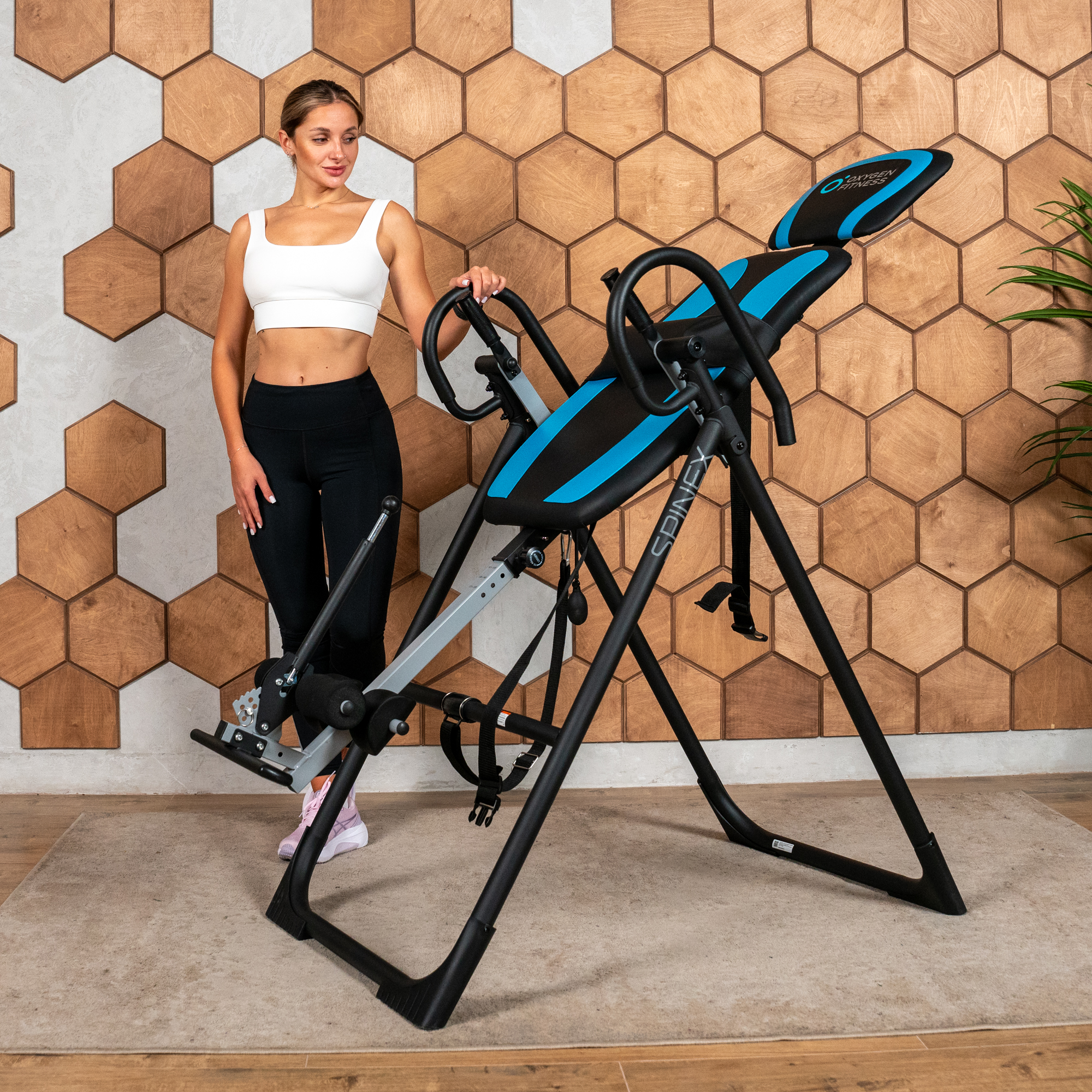 Инверсионный стол домашний OXYGEN FITNESS SPINEX