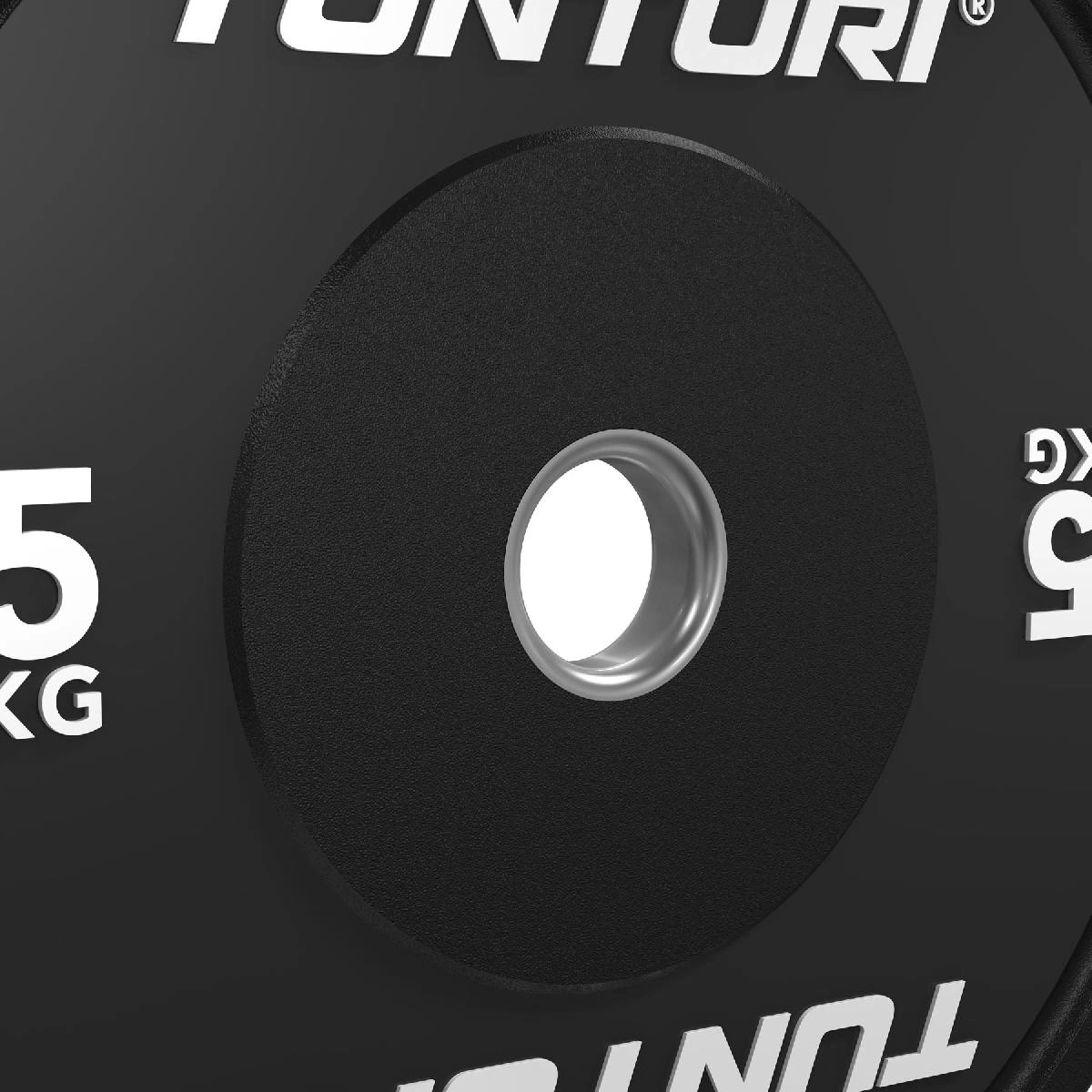 Диск бамперный Tunturi Platinum, черный, 5 кг