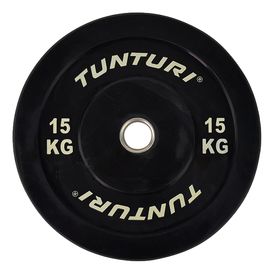 Диск бамперный Tunturi 15 кг черный