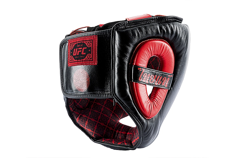 UFC Premium True Thai Шлем для бокса, цвет черный, размер L