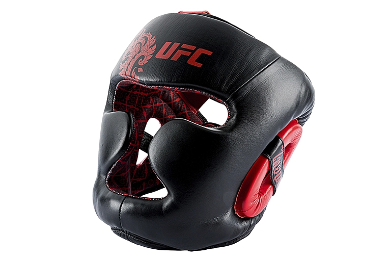 UFC Premium True Thai Шлем для бокса, цвет черный, размер S