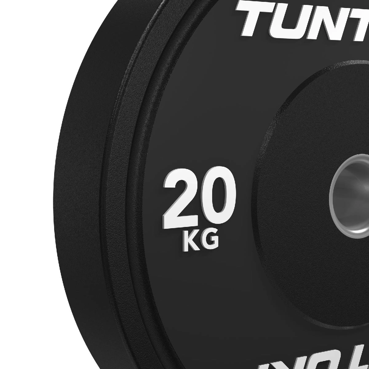 Диск бамперный Tunturi Platinum, черный, 20 кг