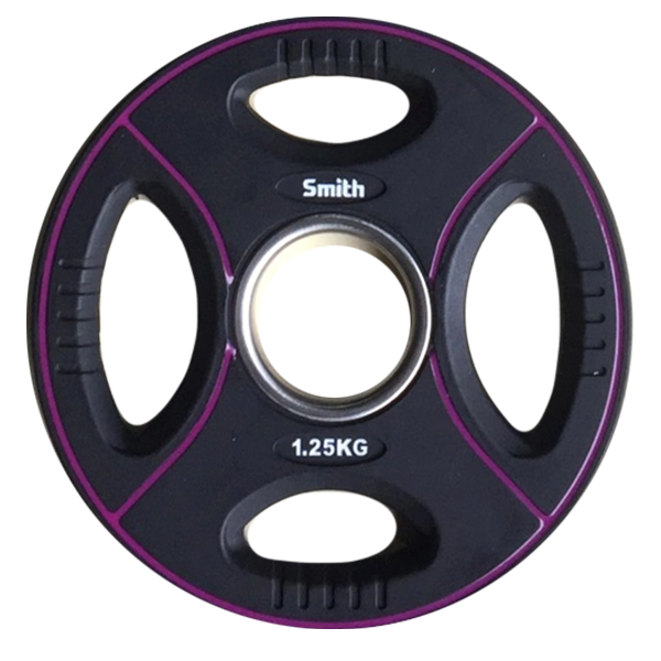 Диск для штанги Smith PUWP12-1,25 полиуретановый, 1,25кг
