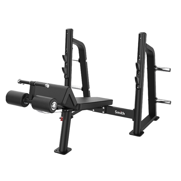 Олимпийская скамья с отрицательным наклоном для жима Smith SR006