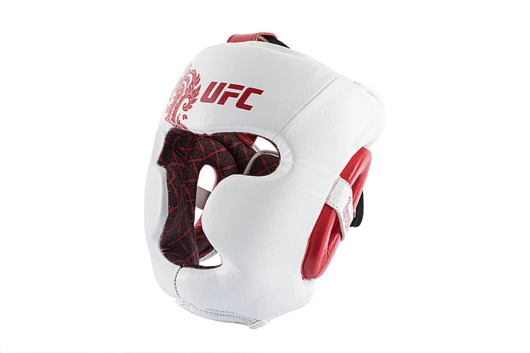 UFC Premium True Thai Шлем для бокса, цвет белый, размер L
