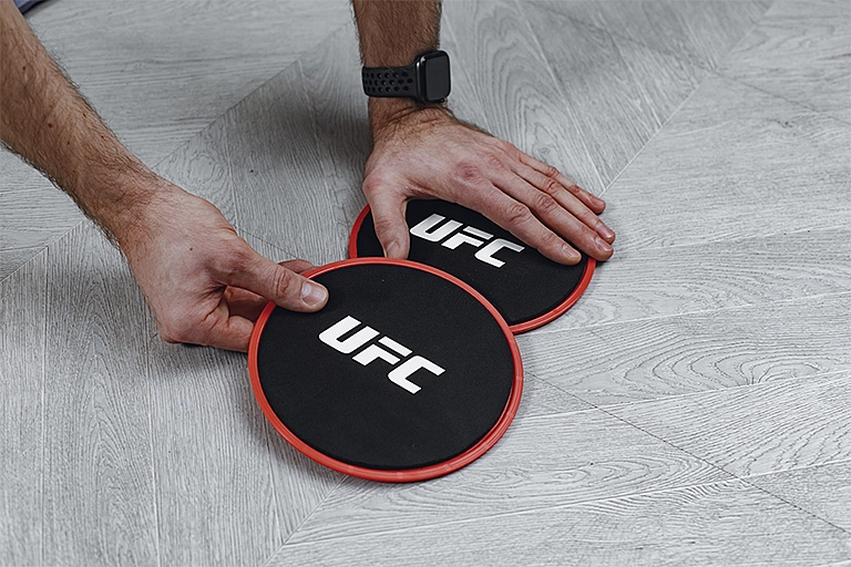 Набор для тренировки ног (Скоростная скакалка и Слайдеры) UFC UHA-69924