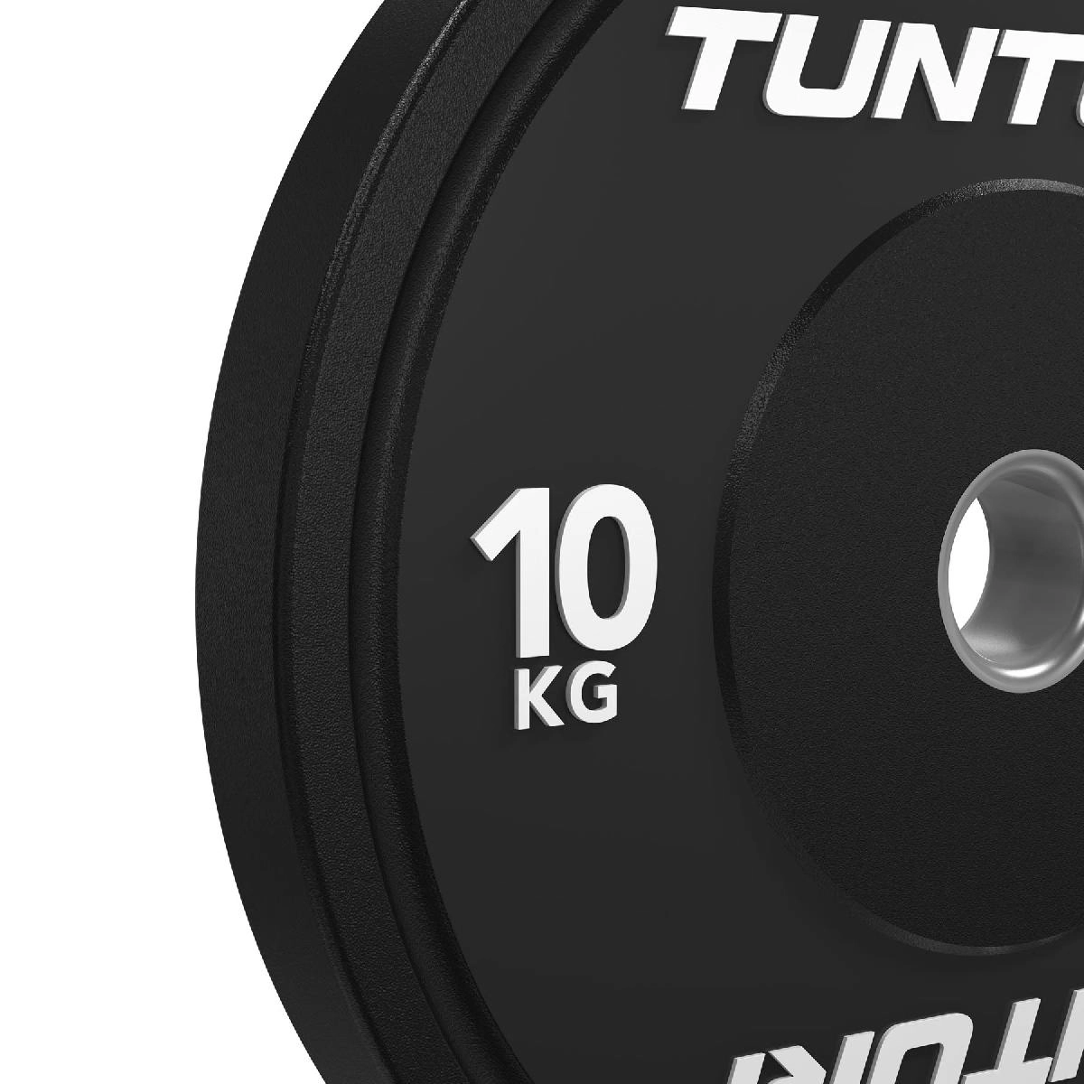 Диск бамперный Tunturi Platinum, черный, 10 кг