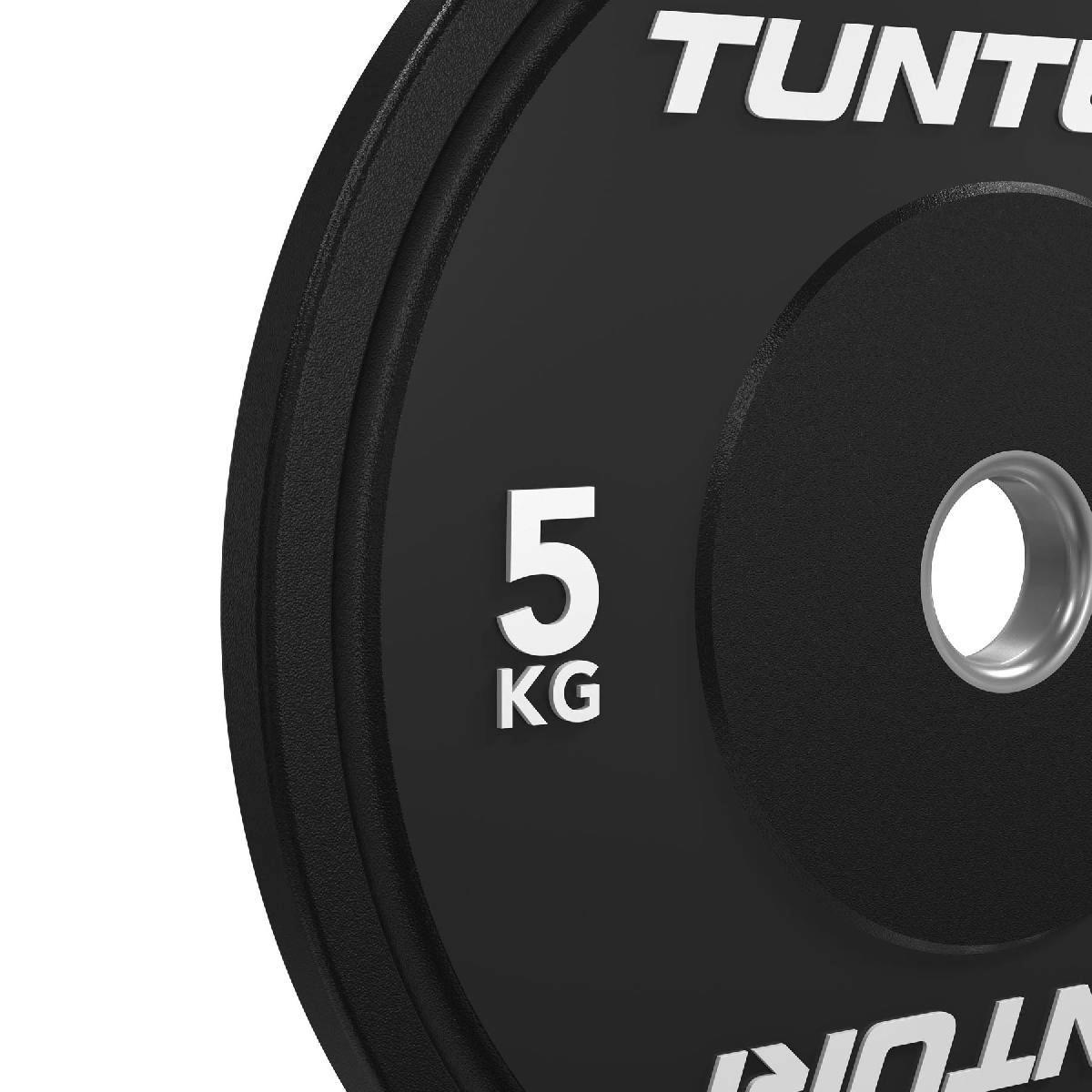 Диск бамперный Tunturi Platinum, черный, 5 кг