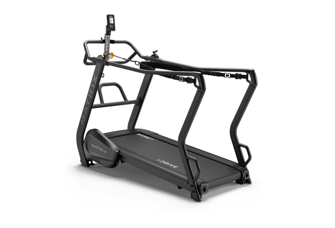 Matrix Fitness Механический беговой тренажер S-Drive с консолью Metrics