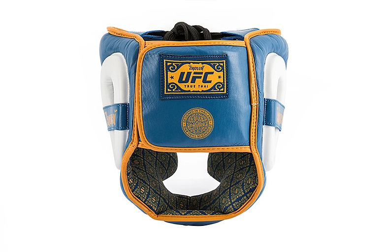 UFC Premium True Thai Шлем для бокса, цвет синий, размер L