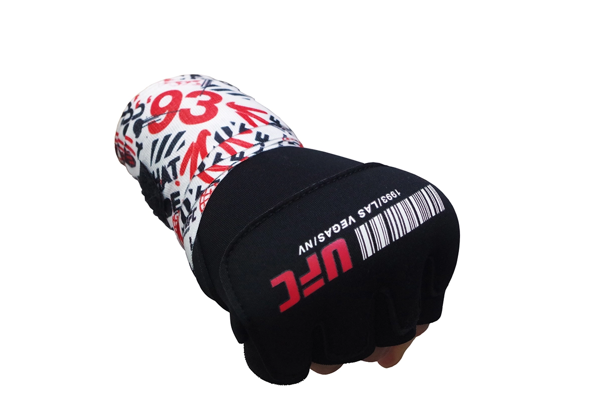 Гелевые бинты UFC Gel Glove Wraps RD/WH, L/XL