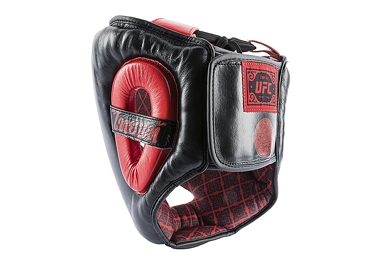 UFC Premium True Thai Шлем для бокса, цвет черный, размер L