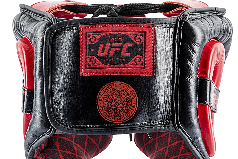 UFC Premium True Thai Шлем для бокса, цвет черный, размер L