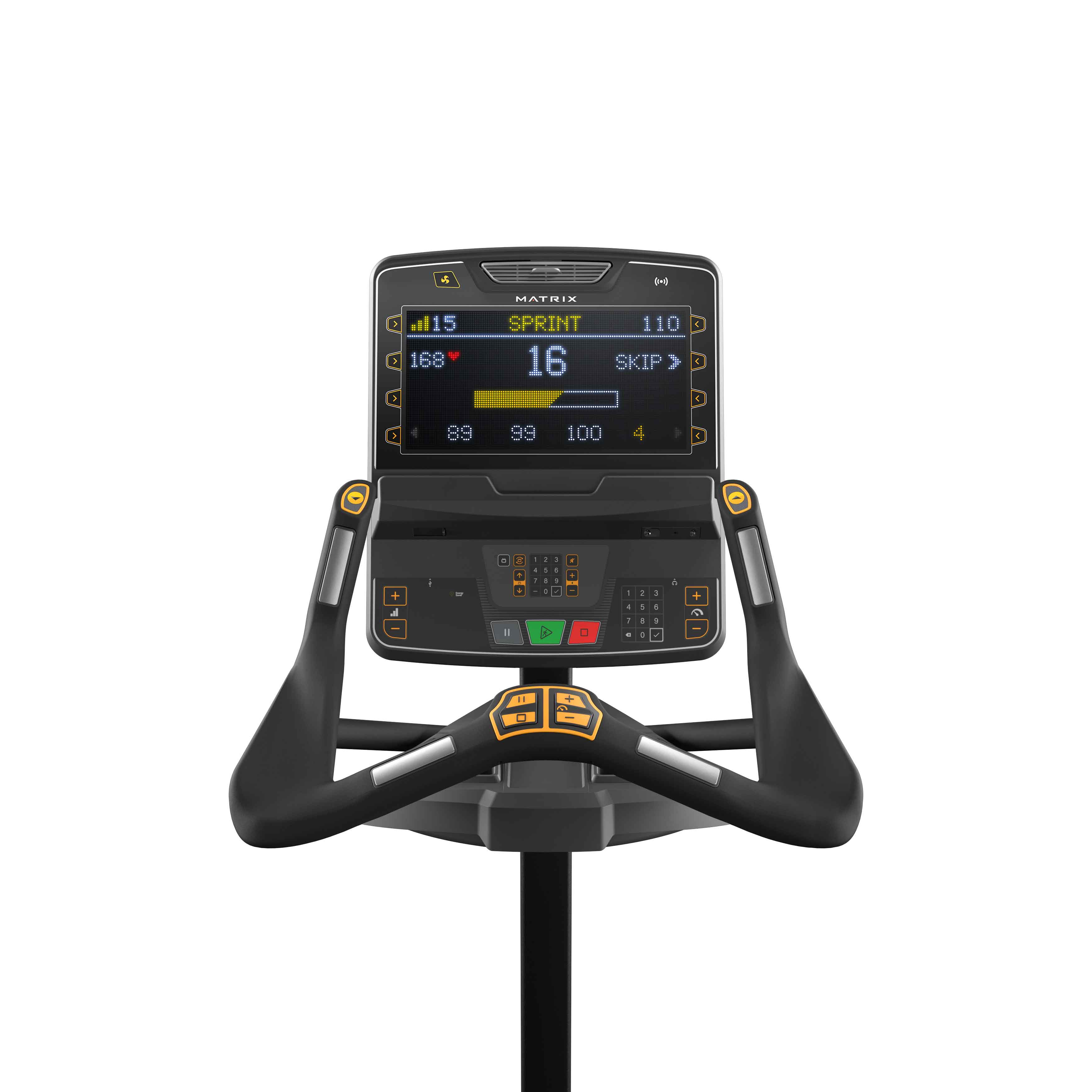 Matrix Fitness Вертикальный велоэргометр Performance с консолью Premium LED