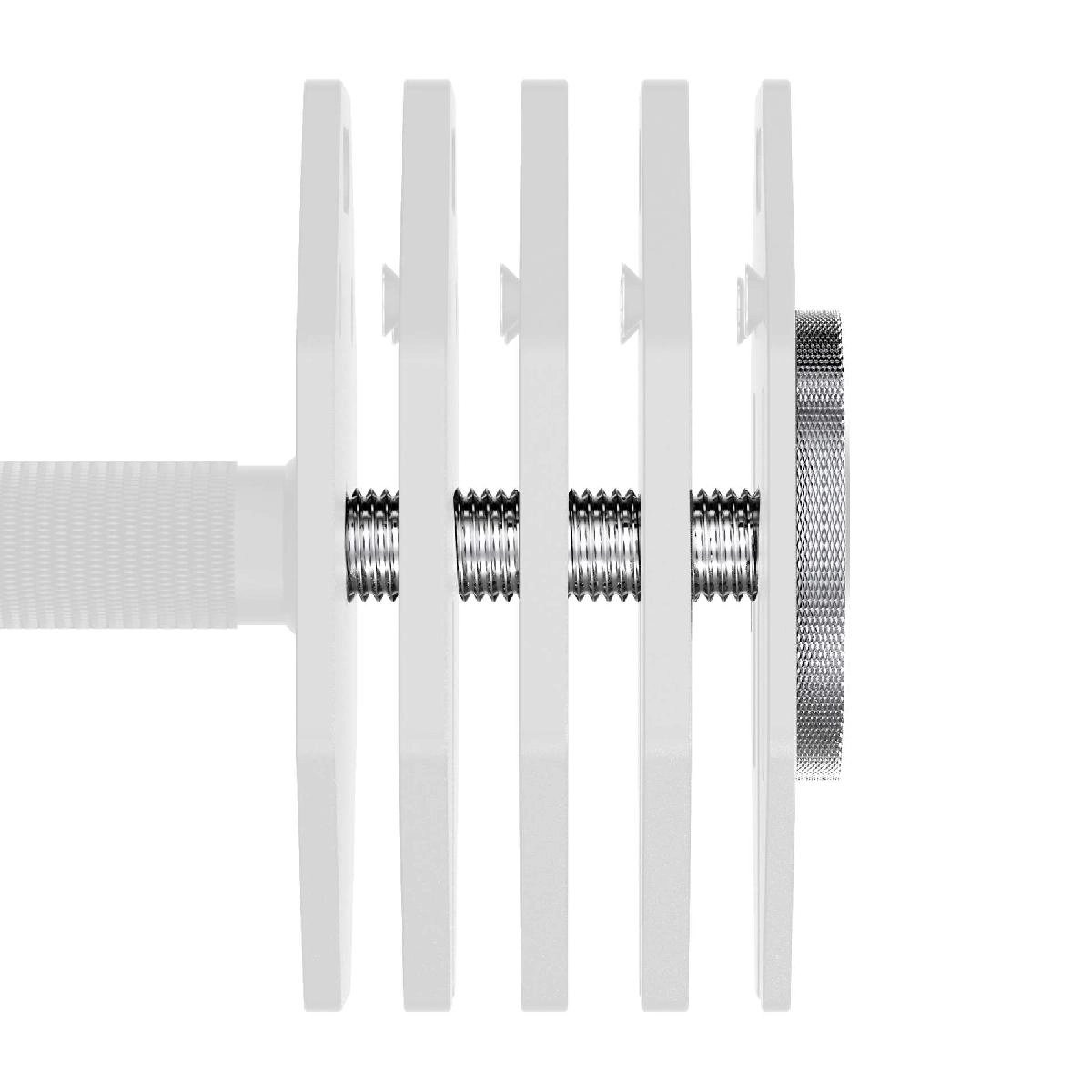 Удлинённые замки Tunturi Rapid, пара (2×1,5 кг)